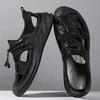 Traceway driving sandals men's summer new mesh breathable hole shoes mountaineering outdoor leisure quick-drying wading beach shoes