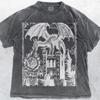 Vintage Fantasy Dragon Shirt, Dice D20 Fireball Meme T-Shirt Comfort Colors®