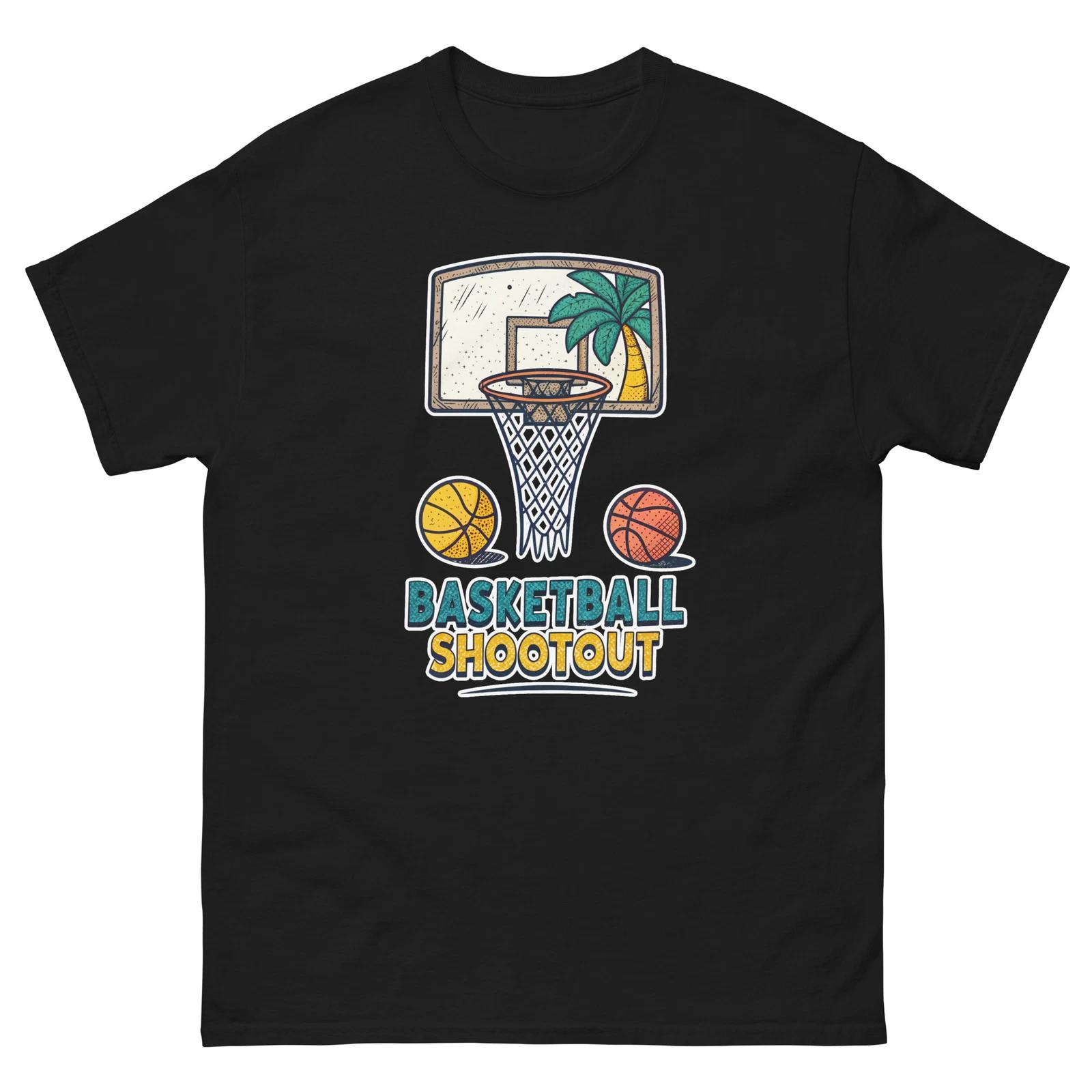 Basketball Shootout Carnival Fair Amusement Park T-Shirt 3XL