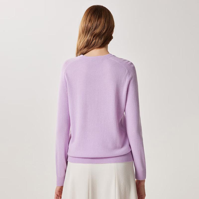 Zhaojun Women's 2026 Autumn/Winter 100% Wool Long-Sleeve Knit Sweater