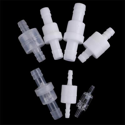 Translucency Durable White Non-Return For Gas Water For Fuel Air Liquid One-way Lnline Water Stop Valve Check Valve Valves