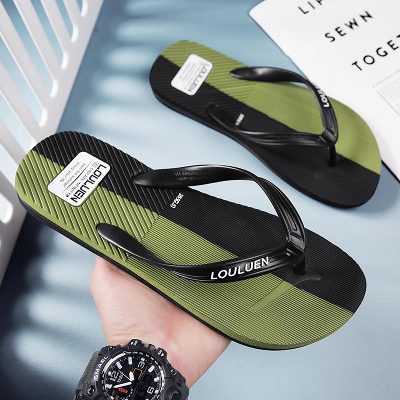 

High Quality Brand Flip Flops Men Summer Beach Slippers Men Fashion Breathable Casual Men Flip Flops Summer Outdoor Hot Sale