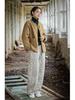 Women's New Style Winter Quilted Plaid Cotton Jacket: Fashionable Literary Short Ramie Coat
