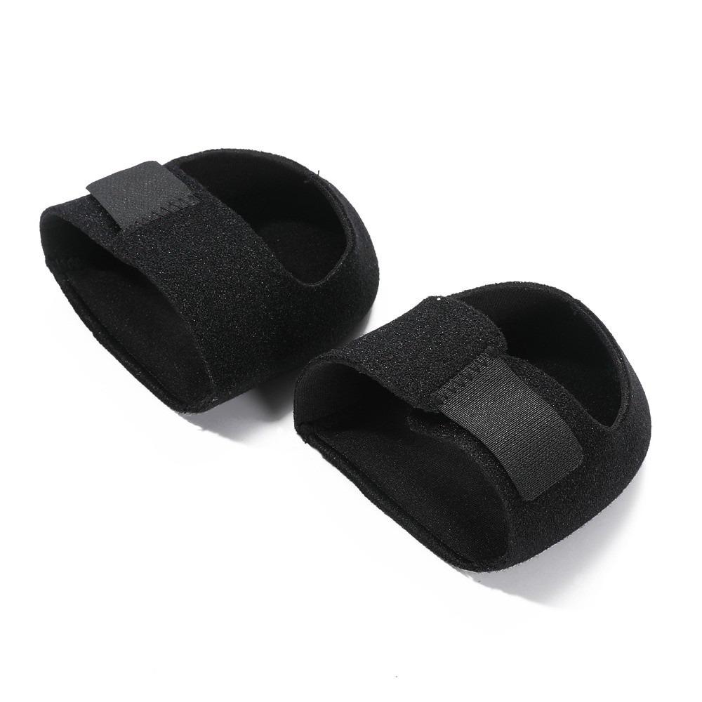 

Washable Heel Protection Cover Cushioning Plantar Fasciitis Insoles Silicone Heel Protector Travel S чорний