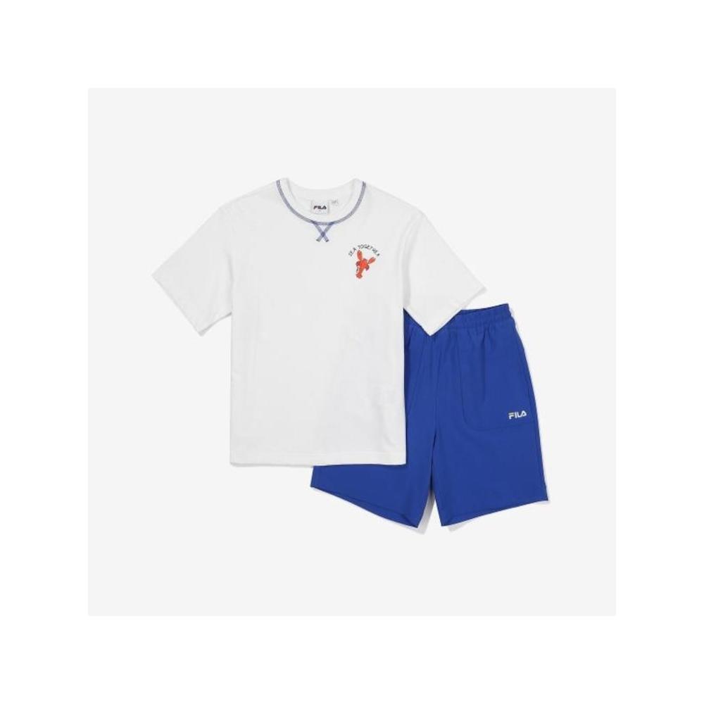 

[fila Kids] Морская графическая настройка Fk2fsf2301x Owh q0zFk2fsf2301xOwh OFFWHITE/110