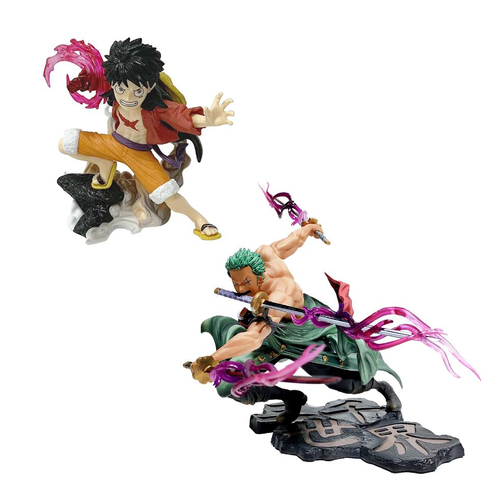 Nueva Figura de Acción Anime Roronoa Zoro de One Piece Sa-Maximum Estatua de Manga para Adorno de Escritorio Modelo Juguete Regalo para Niño