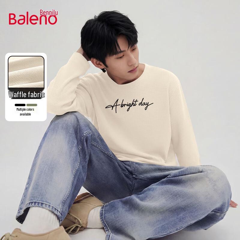 Baleno Men s Waffle Knit Long-Sleeve T-Shirt 2XL