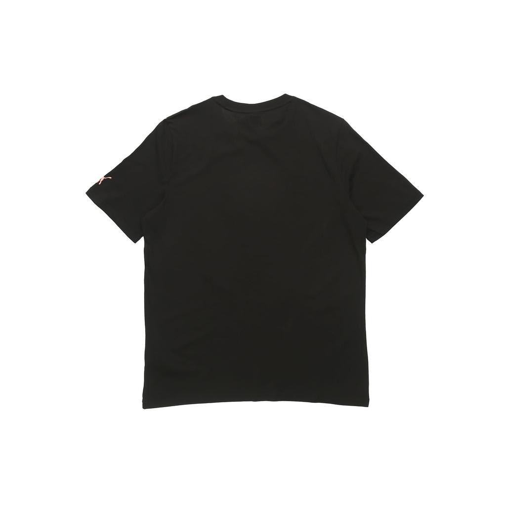 PUMA T Shirts Men's Black Crew Neck Moderate Straight Fit 532612-51