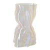 Bedroom Aesthetic Decor 3D Printed Flower Vase, Modern Minimalist Vase for Living Room Sophisticated Home Accessories Decor, Creative Floral