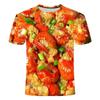 3D Printed Lobster Graphic Tee Teens Adults - Loose Fit Casual T-Shirt Breathable Viscose Blend