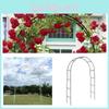 Арка-опора для витких рослин Складана металева шпалера для троянд та огірків Декор для саду на відкритому повітрі