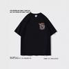 Mens Oversized Graphic Tee With 3D Skull Print Crew Neck Short Sleeve Cotton T-Shirt Casual Streetwear