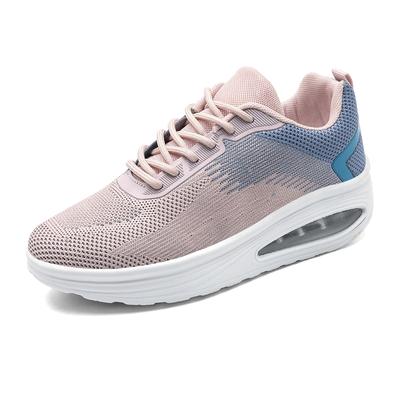 Sapatos Esportivos Femininos da Moda para Exterior de Alta Qualidade Tênis de Corrida Respiráveis Atletismo Tênis Casual Feminino Antiderrapante Sapatos Esportivos para Caminhada