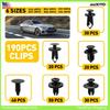 Zubehör Clips Auto Druckleiste Stoßstange Niete Panel Tür Set Halter Befestigungselement