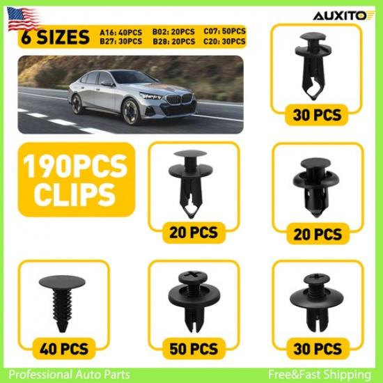 Accessories Clip Car Push Trim Bumper Rivet Panel Door Set Retainer Fastener