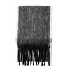 Gradual Change Splicing Women Autumn and Winter Thickened Warm New Imitation Cashmere Fringed Scarf Versatile Fashion Cold Scarf