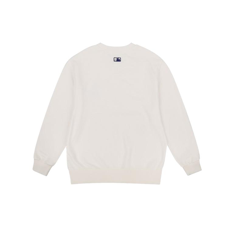 MLB Sweatshirts Unisex White Crew Neck Moderate Regular 31MT01941-07I