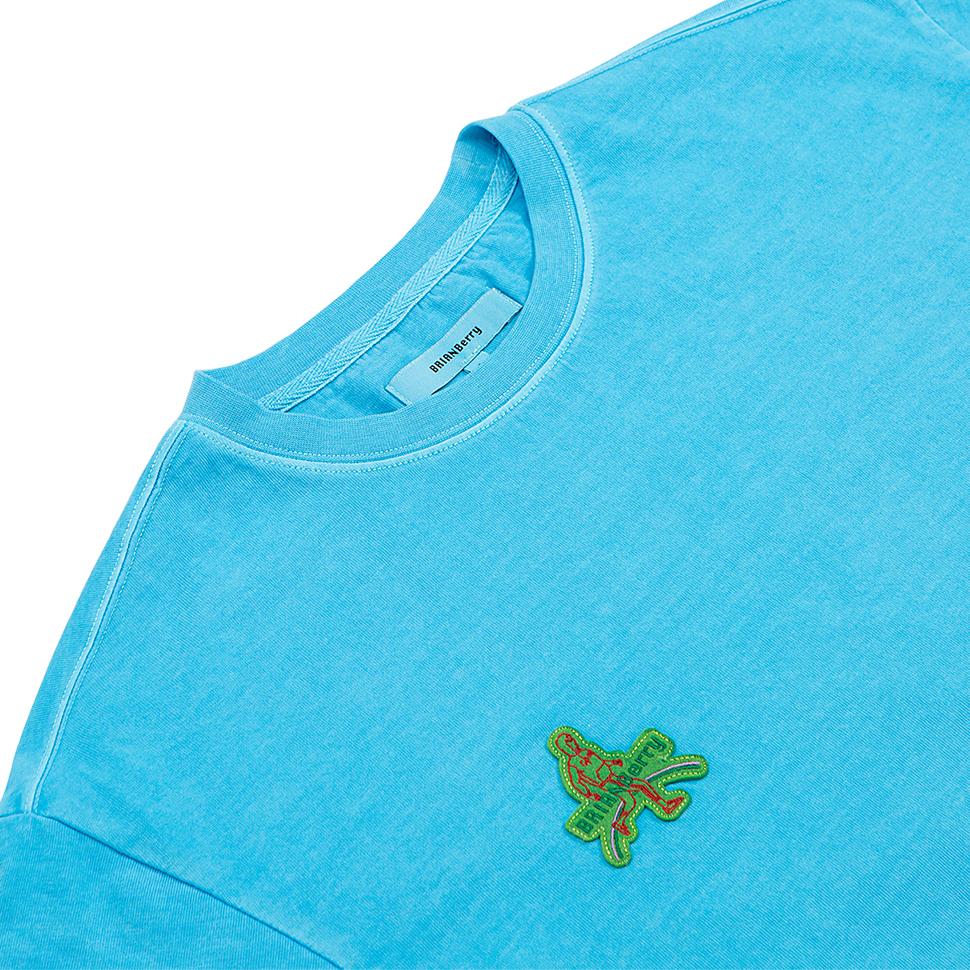 BRIAN BERRY Arc Round Tee_Aqua