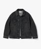 Suare Maxi-Fit Denim Trucker Jacket Black