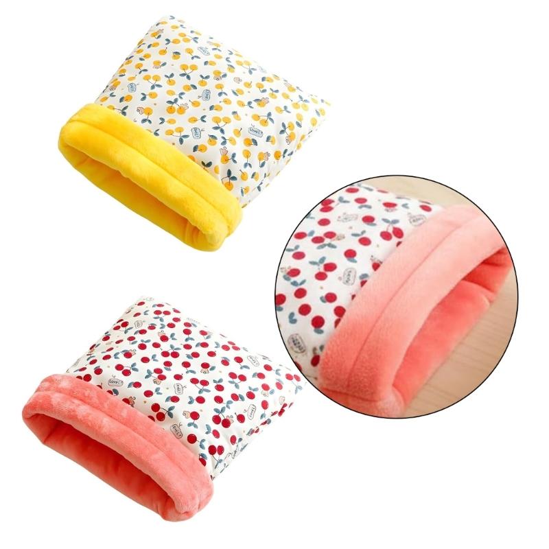 Hamster Rodents Hideaway Toy Gerbil Shelter Hideouts Pet Pocket Bed for Ferrets Hamster Toy Guinea Pigs Toy