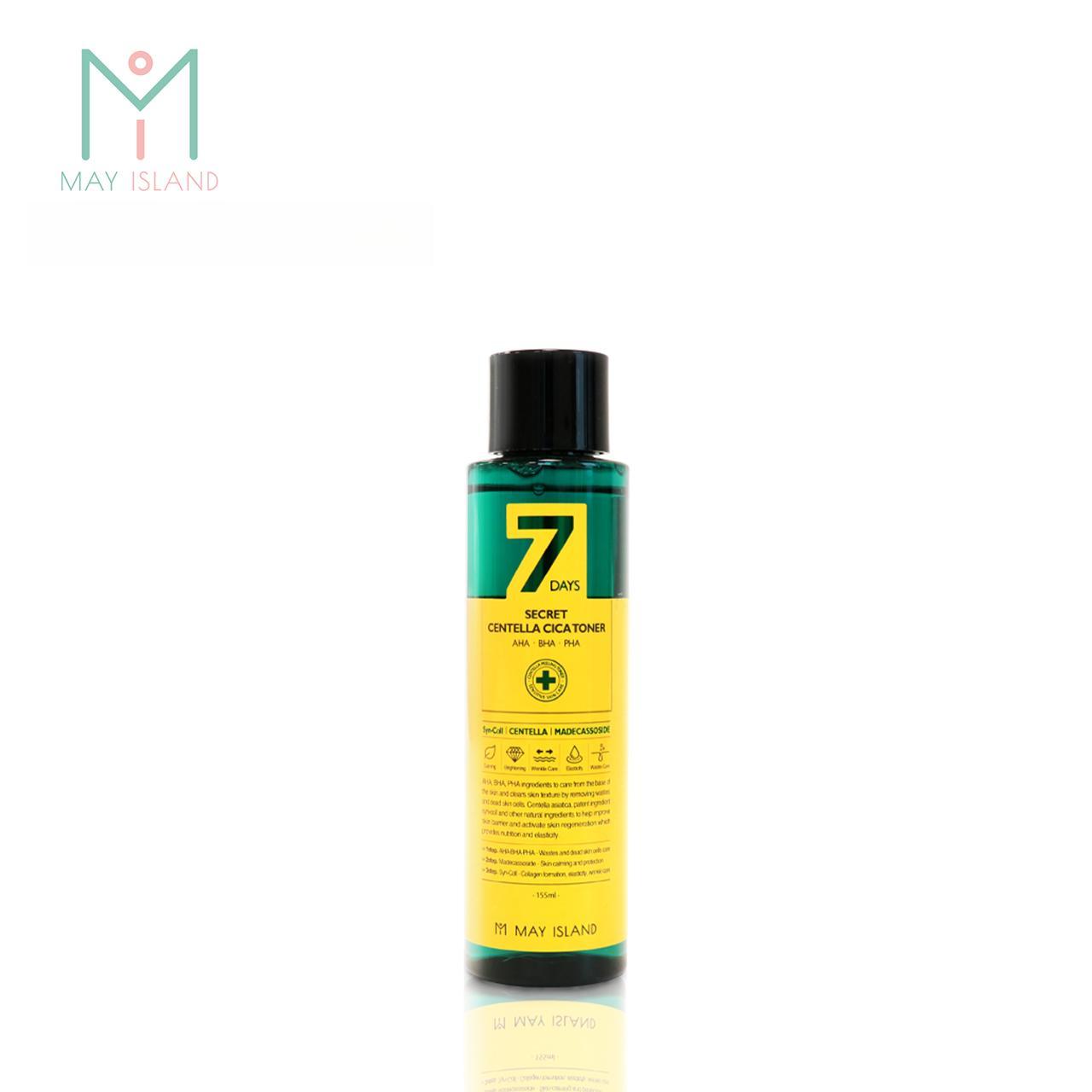 

Тоник MayIsland 7 Days Secret Centella Cica, 155 мл 155ml