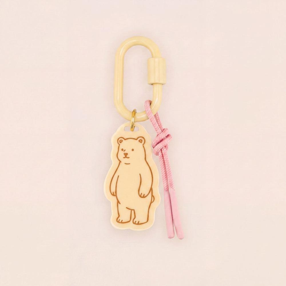 Dog Rope Woven Acrylic Keychain Cat Bag Chain Charms Flower Animals Series Pendant DIY Accessories Style 8