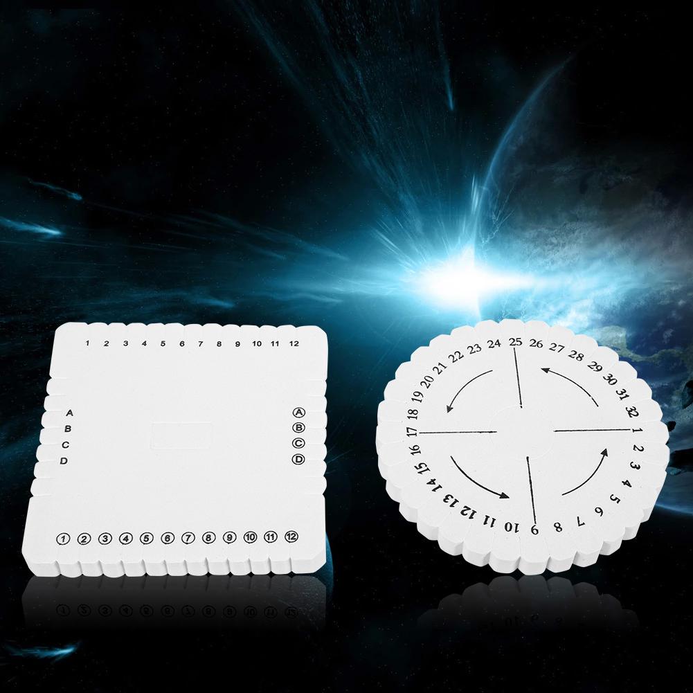 Kumihimo Disc Round  Kumihimo Disc Macrame Braided Cord String Bracelet Handmade Weaving Disk Weaving Disk Plate