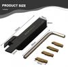 Alloy Steel Turning Tool Holder MGMN300 Insert 1 Set