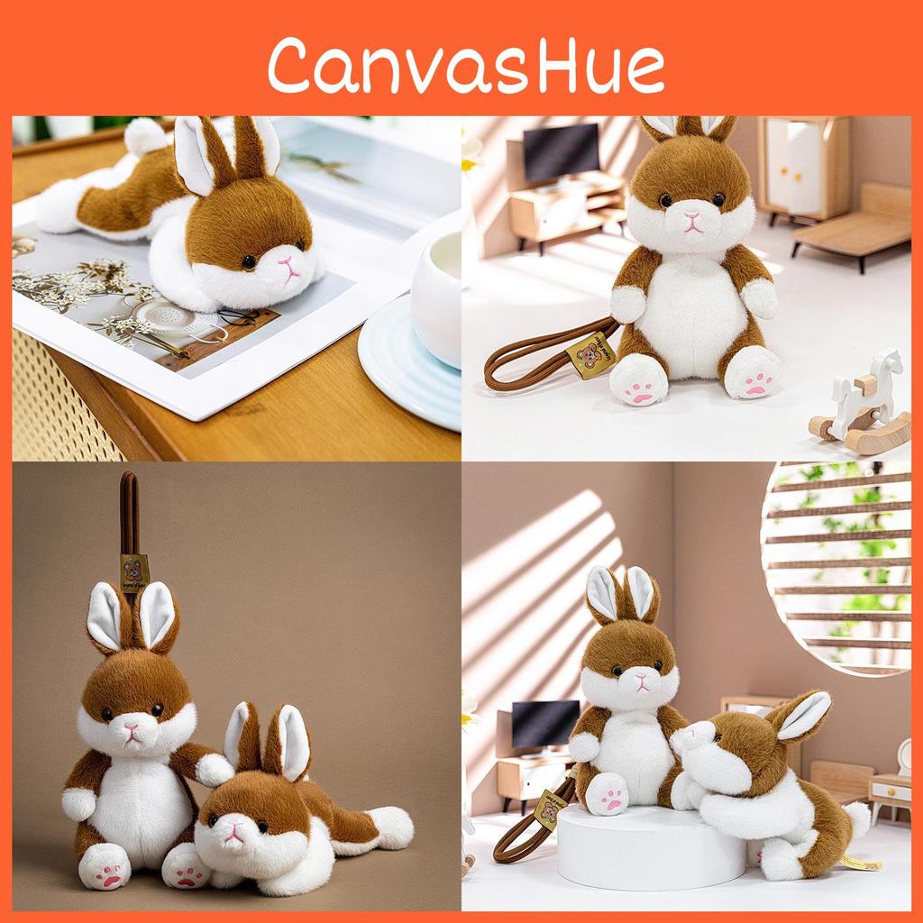 Pung Myk Lomme Kanin Plysjdyr PP Bomullsfyll Barn Plysj Entusiaster Leke