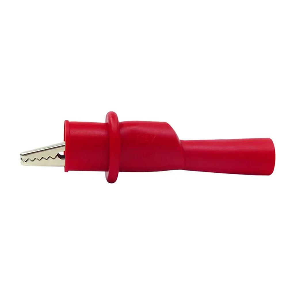 10A Current Clips Electrical Tester Testing Equipment General Compatibility Non-Slip Handles Precise Measurements