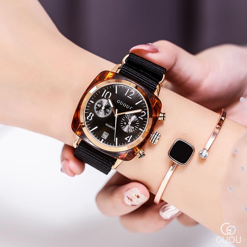 Women's Large Dial Watch Women's Waterproof Fashion Trend New Fashion Watch Watch