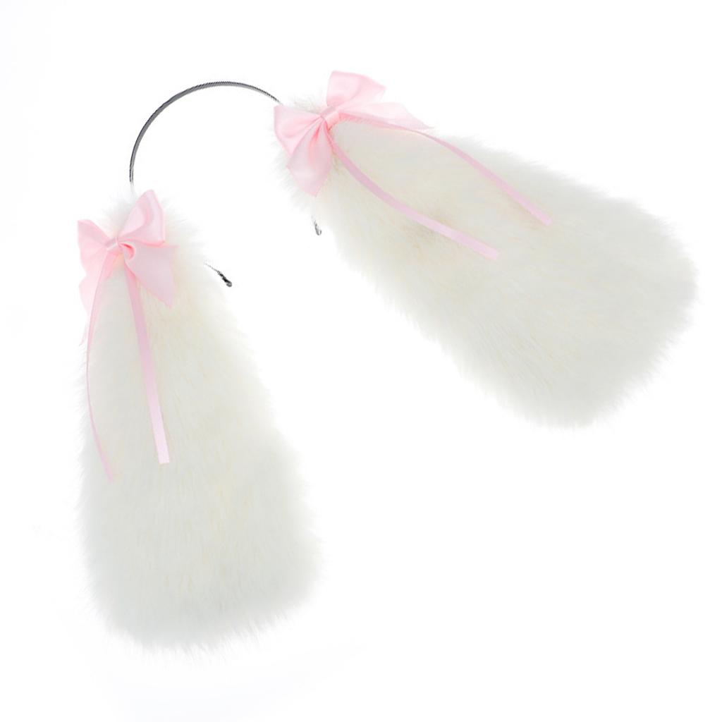 Furry Rabbit Hair Hoop Cosplay Anime COSPLAY Halloween Cartoon Role Playing Fursuit Prom Party Live Show Accessories