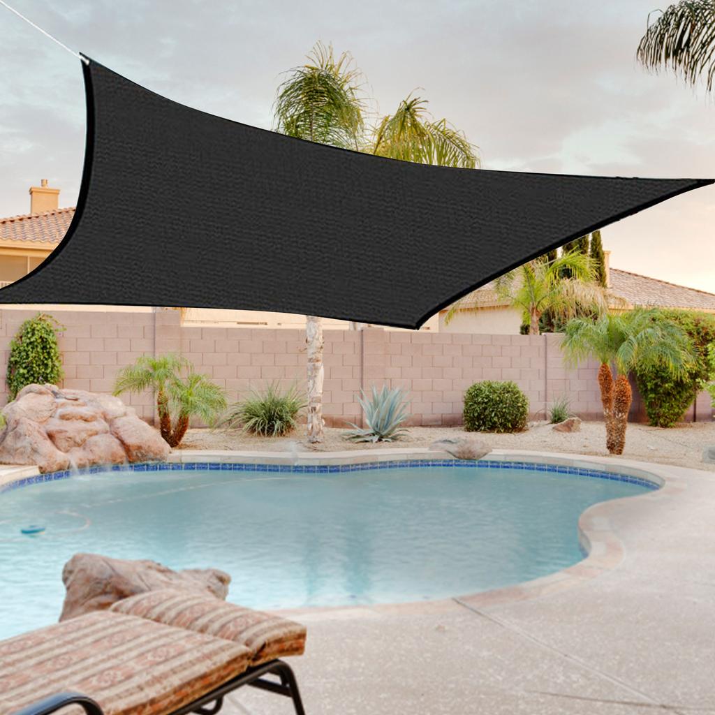 Outdoor Garden Sun Shade Net Terrace Sunshade Camping Sun Shade Net Uv Protection Hdpe Sunscreen Fabric Sun Shade Outdoor Gazebo