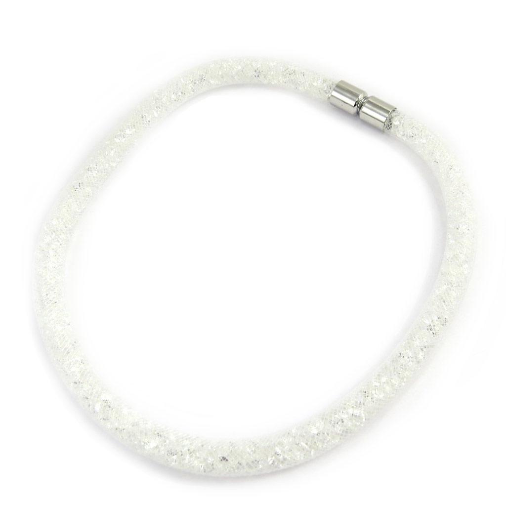 Les Trésors De Lily [M1926] - Collier créateur 'Joyaux' blanc