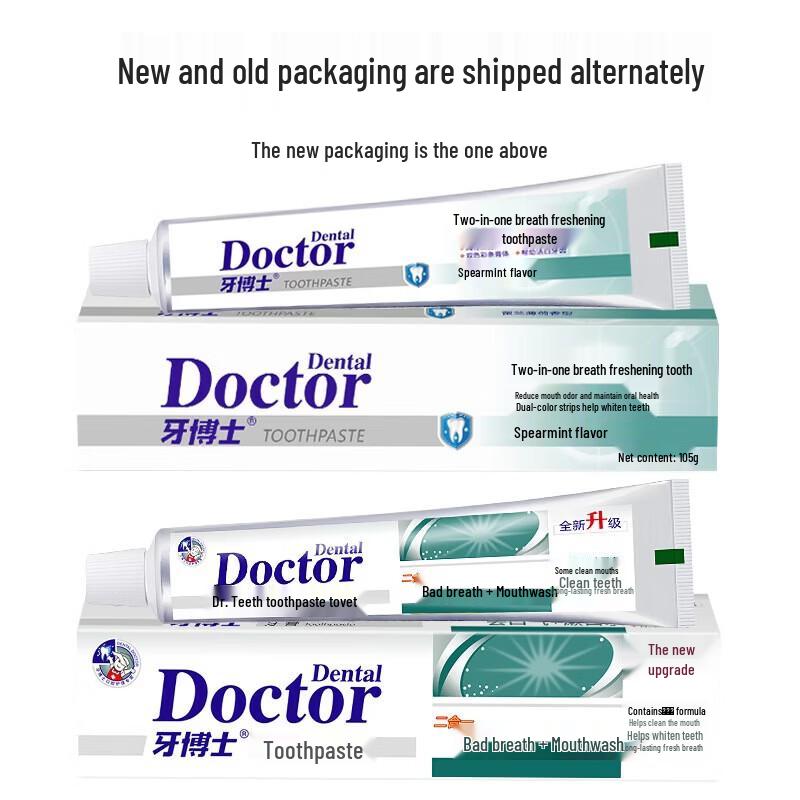 Dr. Tooth 2-in-1 Breath Freshening Toothpaste