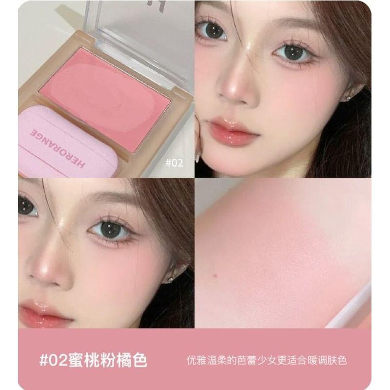 HERORANGE - Milk Mist Blusher Cream - (1-4)