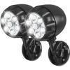 New 1/2pc LED Outdoor Spotlight Wall Lamps Super Bright Garden Lamps Garage Garden Lighting Floodlight Human Body Induction Hot