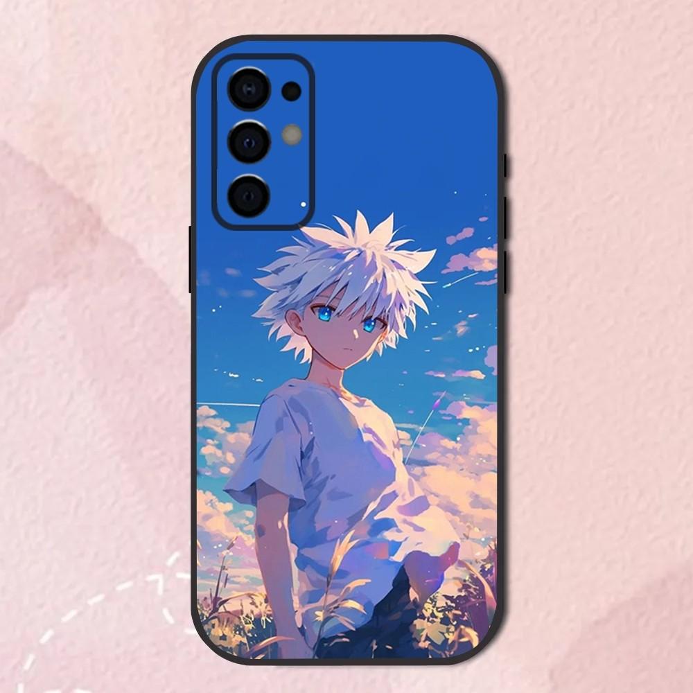 

Чехол для телефона с аниме H-Hunter K-Killua для Samsung S24, S21, S22, S23, S30, Ultra, S20, Plus, Fe, Lite, Note, 10, 9, 5G Черный Мягкий Samsung S24Plus