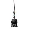 Green Sandalwood Tiger Phone Charm and Keychain for the Year of the Tiger - Cute and Auspicious Design