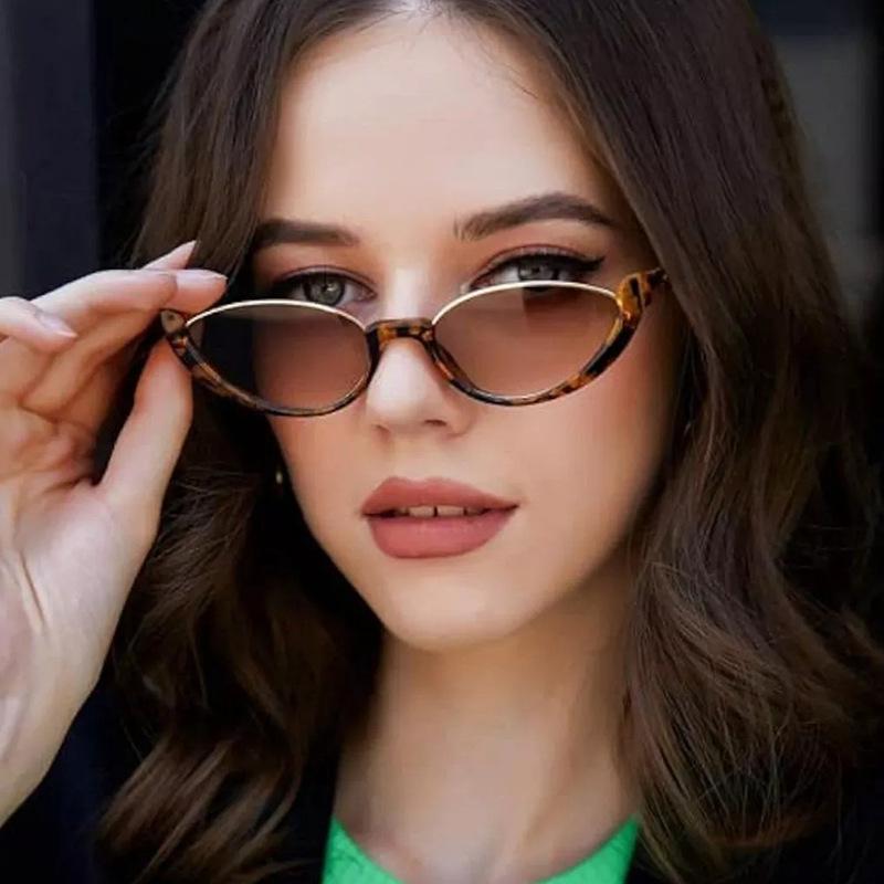 Small Frame Cat Eye Sunglasses Fashion Same Sunglasses Simple Sunglasses Women