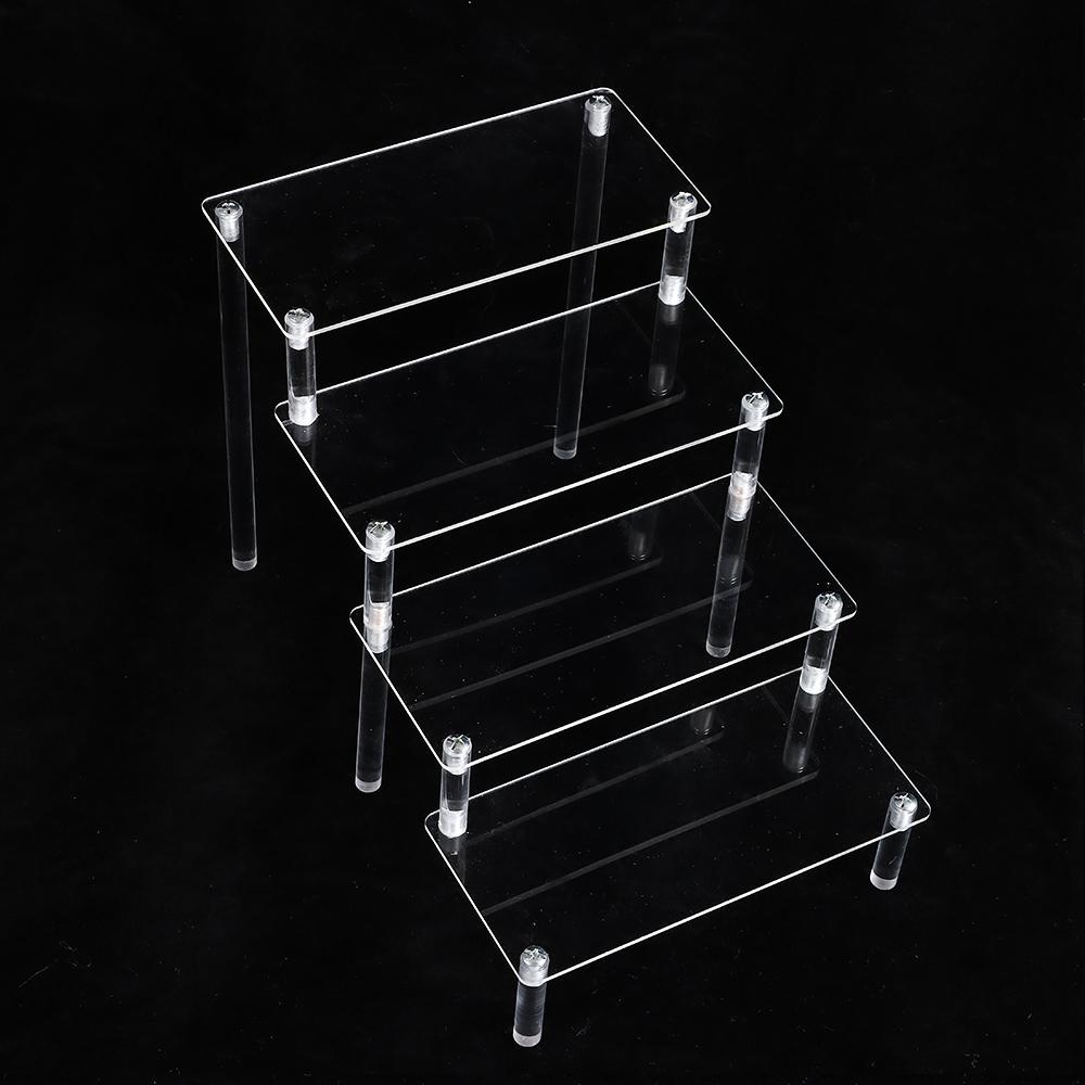 New Acrylic Sun Glasses Display Shelf Clear Durable Glasses Storage Rack Multi Layers Collectibles Display Holder