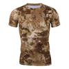Nuova T-shirt estiva mimetica con motivo pitone, ad asciugatura rapida, maniche corte traspiranti ad asciugatura rapida, tuta da ciclismo e tuta da pesca.