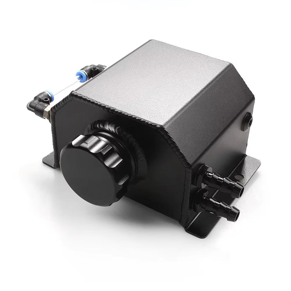 

Универсальный алюминиевый сплав охлаждающей жидкости радиатора двигателя переливной бачок 1000 мл/2000 мл квадратный переливной бачок 1 л/2 л со сливной пробкой