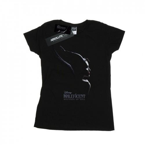 Disney Womens/Ladies Maleficent Mistress Of Evil Poster Cotton T-Shirt