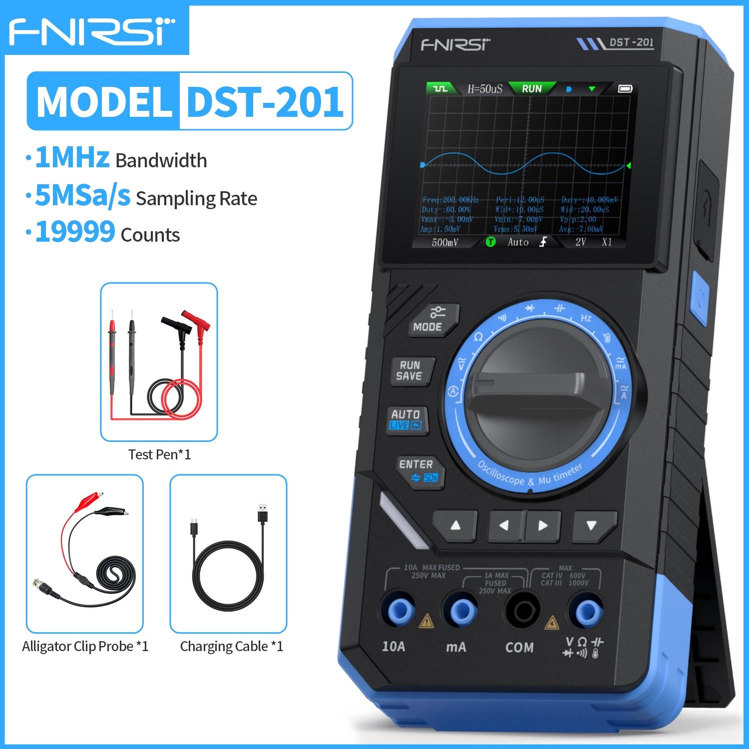 

FNIRSI DST-210 и DST-201 - 2-в-1 Автомобильный диагностический инструмент, Портативный, Поворотное управление, Идеально подходит для домашнего использования и ремонта автомобиля DST-201