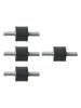 4pcs Rubber Buffer Accessories Damper Silent M5 M6 M8