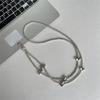 Long Long Crossbody Phone Chain Bow Cellphone Lanyard Kawaii Beads Phone Strap  Phone Accessories