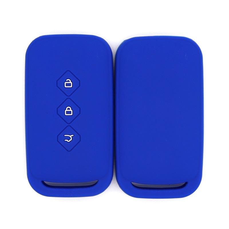 

Fall-proof key cover, suitable for 21 models of Wuling Xingchen and 22 models of Wuling Jiachen silicone car key bag темно-синього кольору