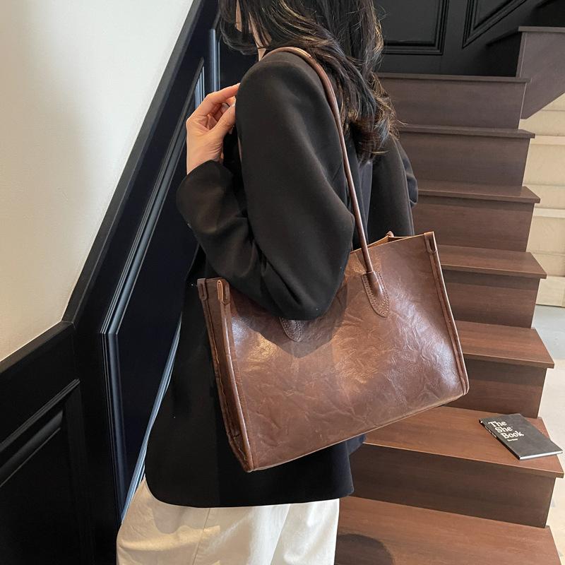 Tote bag new armpit bag women's casual large-capacity shoulder bag portable commuter women's bag