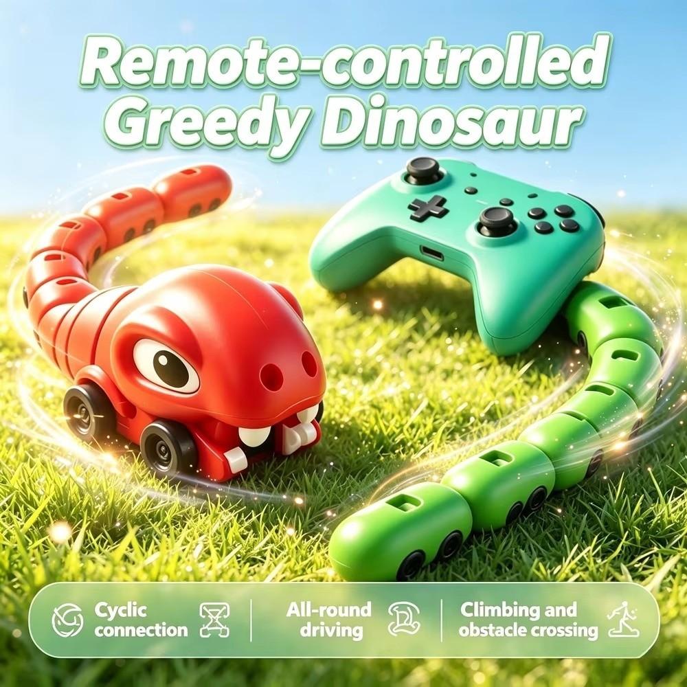 Remote Control Battle Interactive Toy Magnetic Remote Control Toy Car Greedy Snake Car Kids